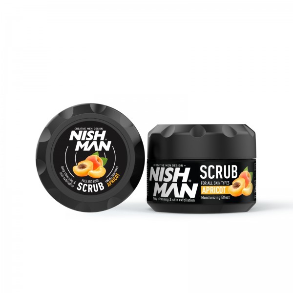 NISHMAN YÜZ TEMİZLEYİCİ SCRUB KAYISI 300 ML