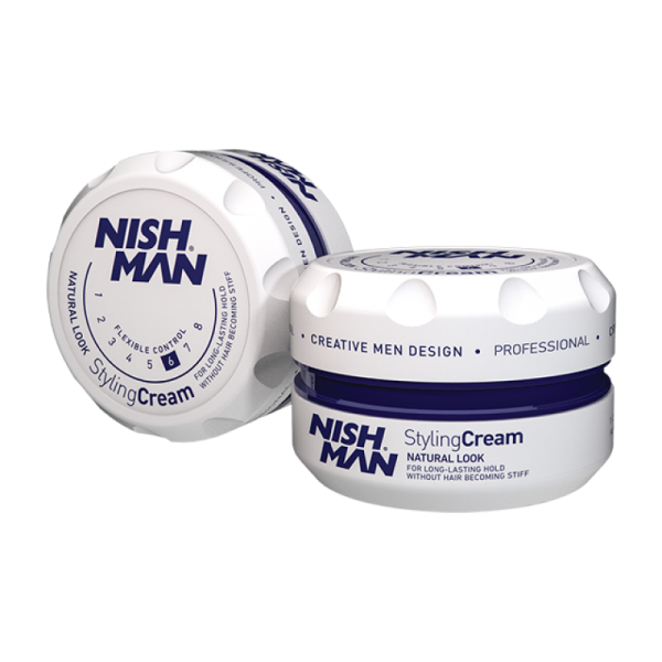 NISHMAN SAÇ ŞEKİLLENDİRİCİ KREM WAX No.6 150 ML & 100 ML & 30 ML