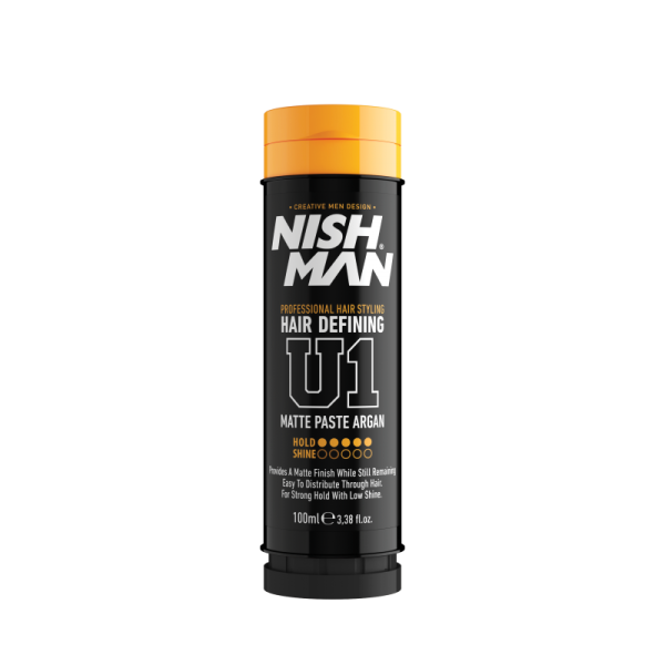 NISHMAN U1 SERT TUTUŞ MAT WAX / SPECİAL EDİTİON 100 ML