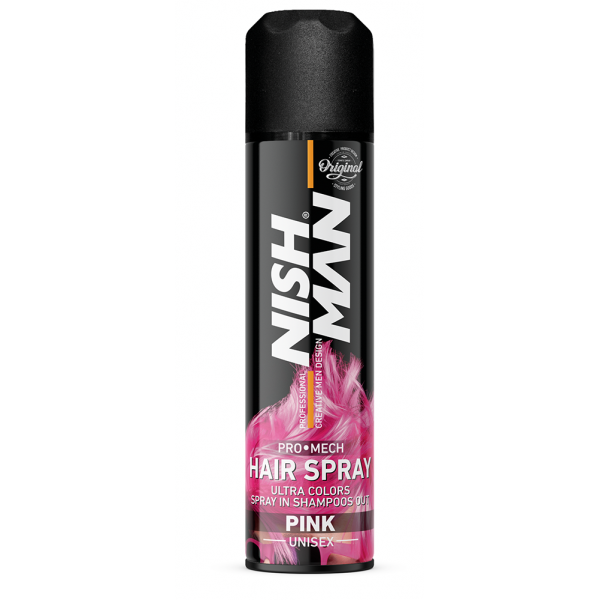 NISHMAN SAÇ RENKLENDİRİCİ MECK SPREY 150 ML / PEMBE