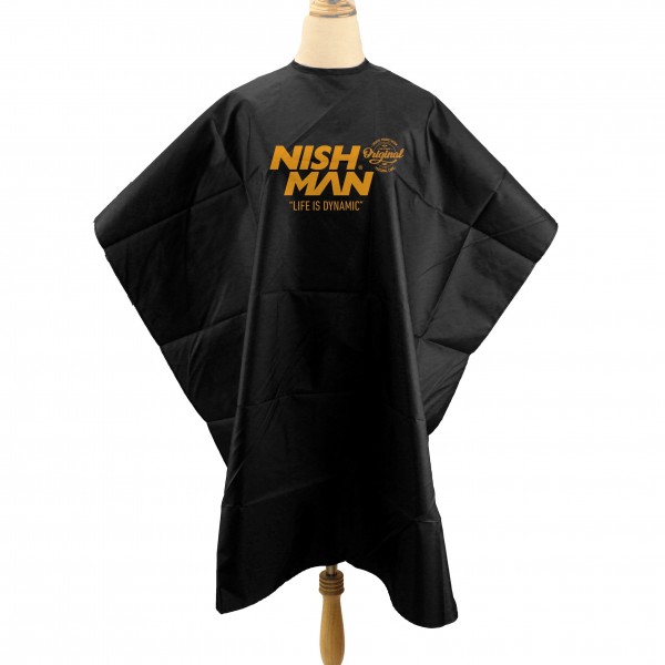 NISHMAN BERBER SAÇ KESİM PENUARI (NISHMAN LOGOLU)